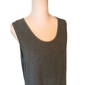 Eddie Bauer Womens Jumper Dress, Size Medium, Gray, Maxi